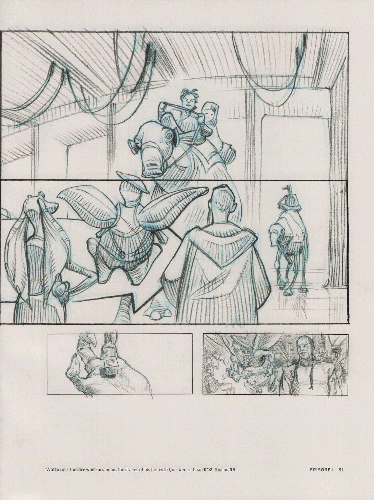 Star Wars Storyboards - The Prequel Trilogy 95