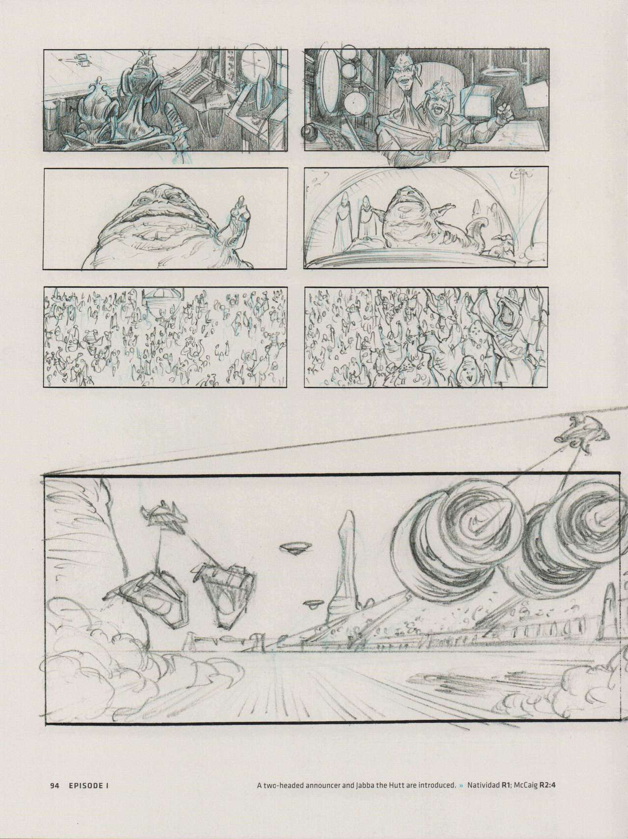 Star Wars Storyboards - The Prequel Trilogy 98