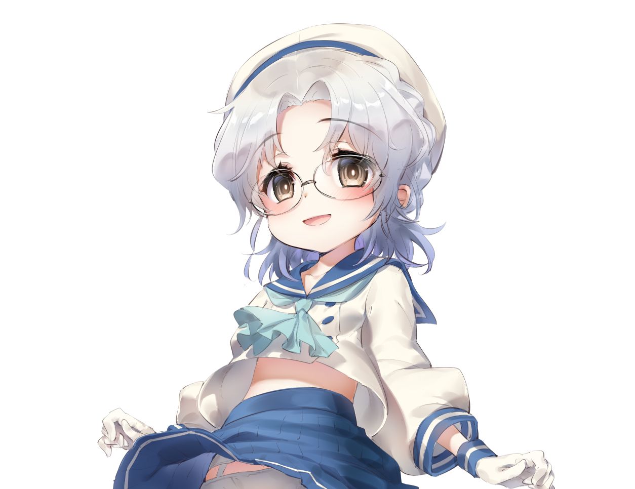 [Hirado-chan (ship this)] secondary erotic image of the lori glasses daughter kaido ship Hirado of fleet collection 10