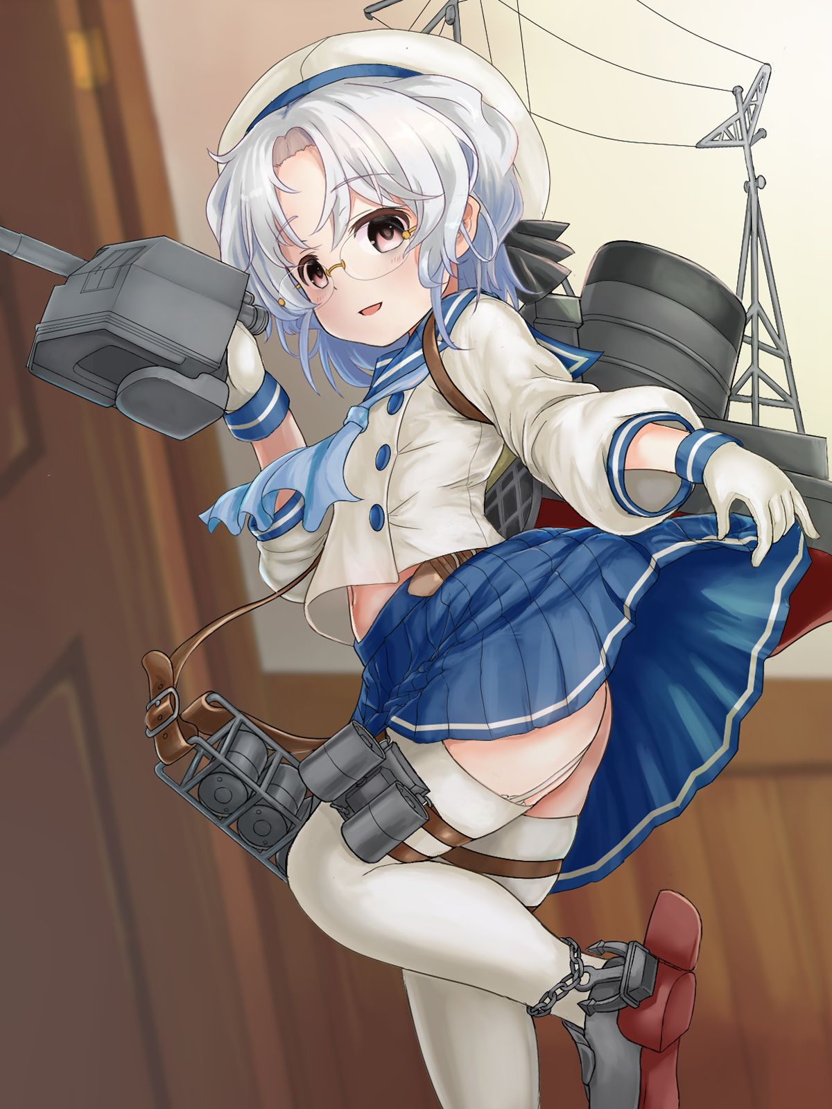 [Hirado-chan (ship this)] secondary erotic image of the lori glasses daughter kaido ship Hirado of fleet collection 13