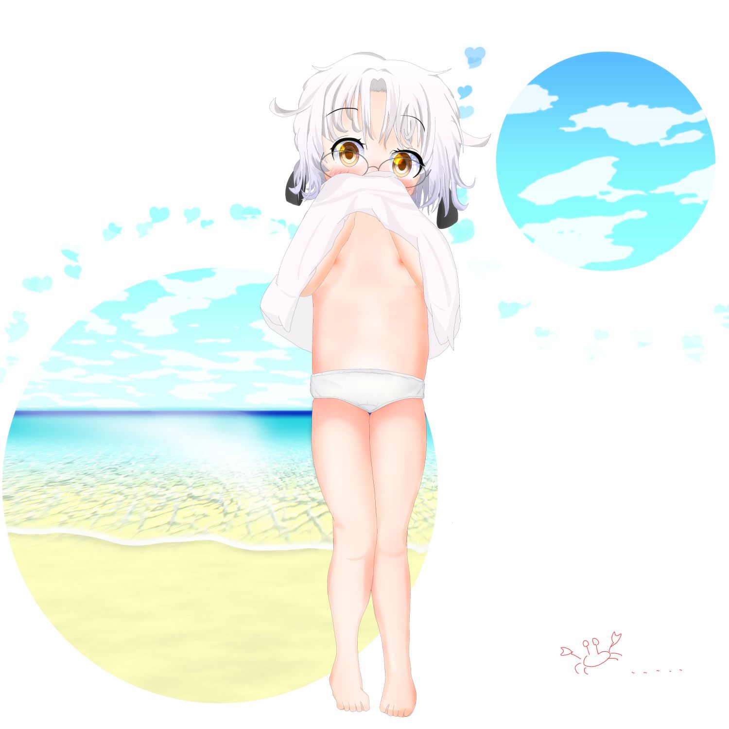 [Hirado-chan (ship this)] secondary erotic image of the lori glasses daughter kaido ship Hirado of fleet collection 16