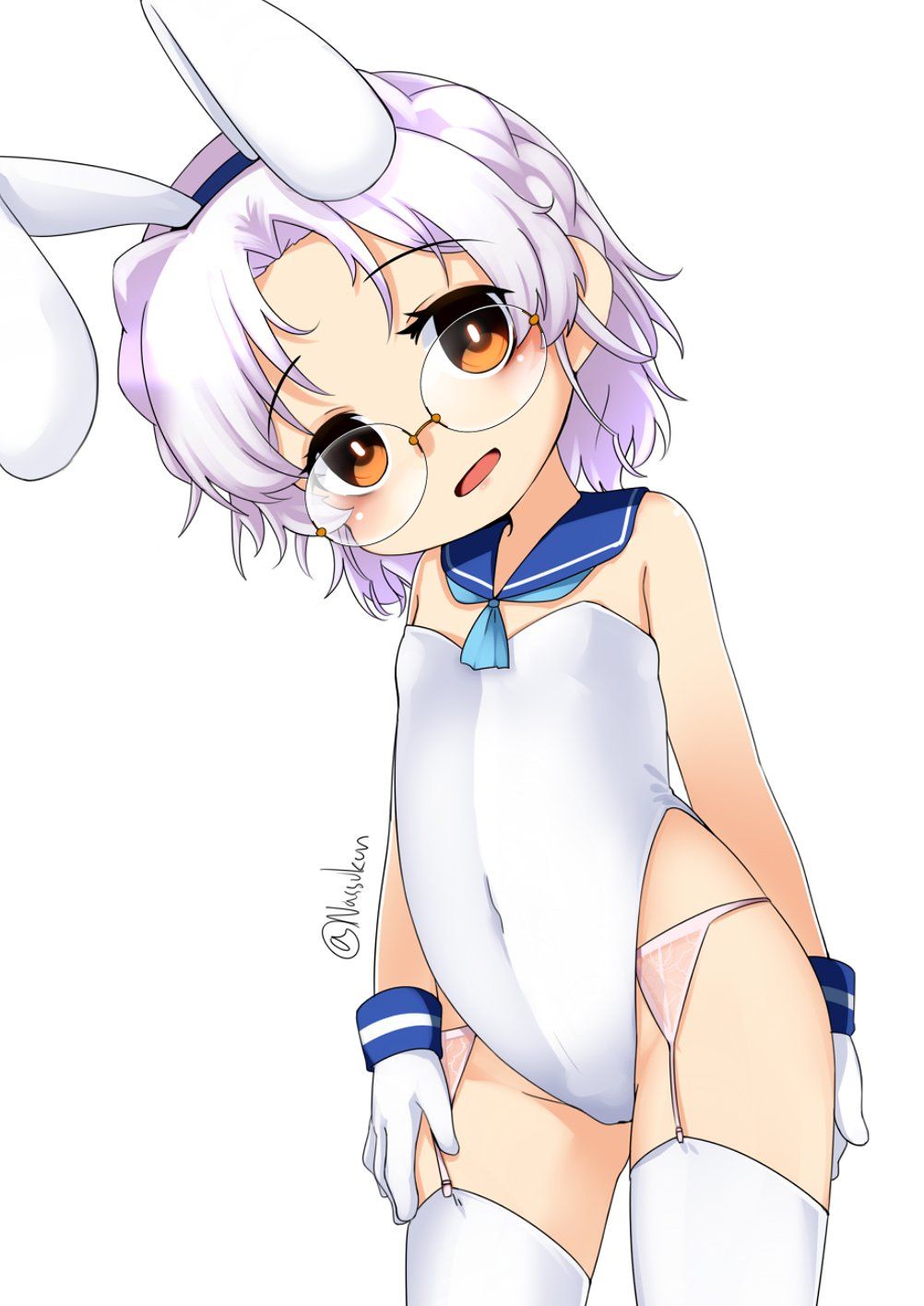 [Hirado-chan (ship this)] secondary erotic image of the lori glasses daughter kaido ship Hirado of fleet collection 4