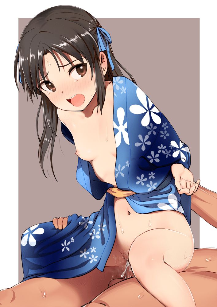 Japanese-style girls such as yukata, shrine maidens, and furisode are the best when you look at The New Year! Two-dimensional erotic image called 21