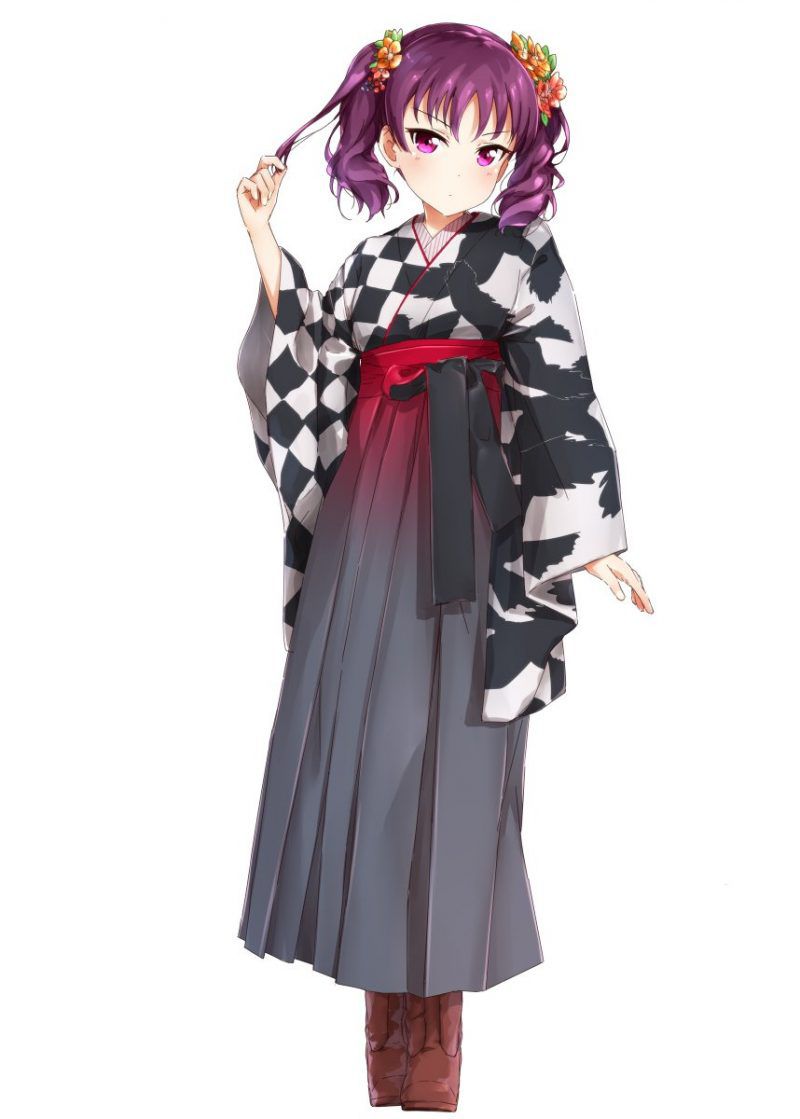 Japanese-style girls such as yukata, shrine maidens, and furisode are the best when you look at The New Year! Two-dimensional erotic image called 26