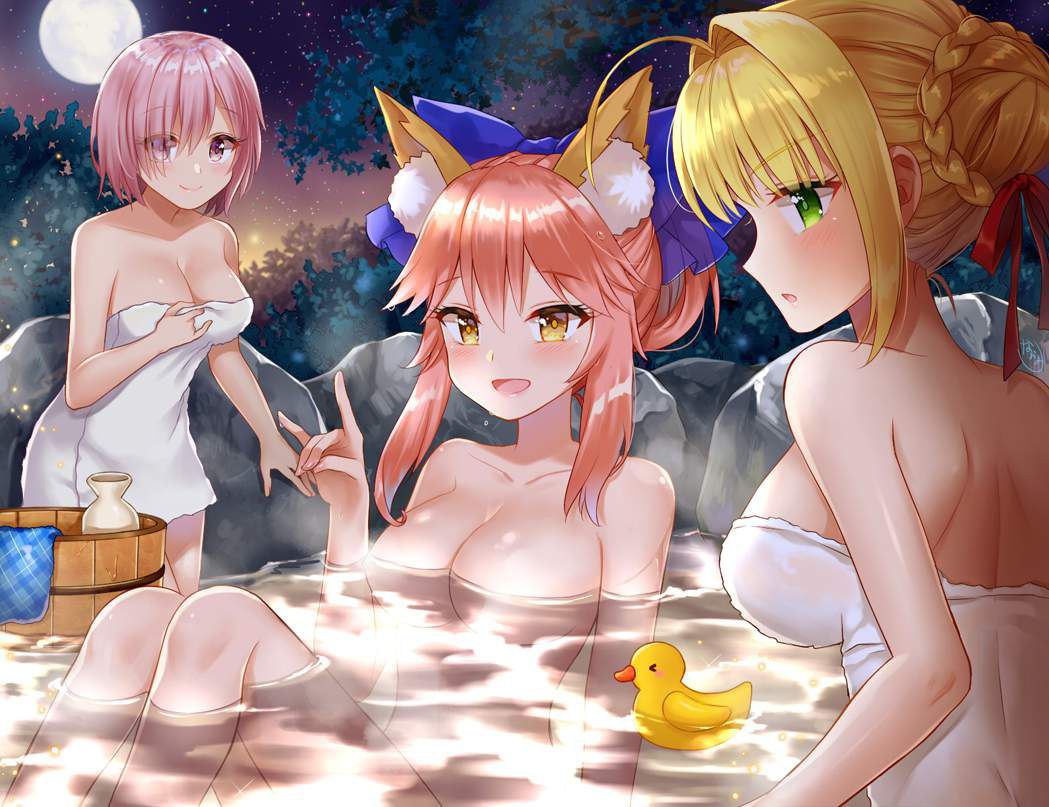 [3rd] secondary erotic image of FGO characters who heal daily fatigue in hot springs 1
