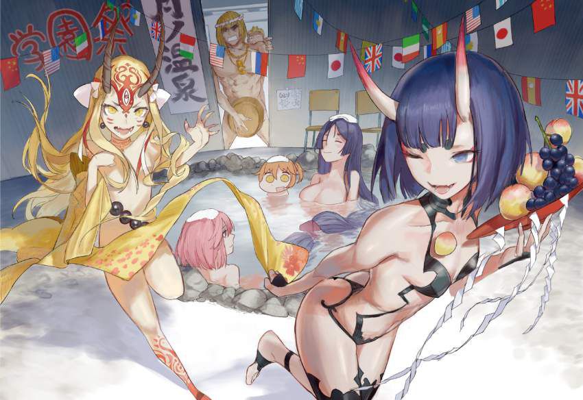 [3rd] secondary erotic image of FGO characters who heal daily fatigue in hot springs 28