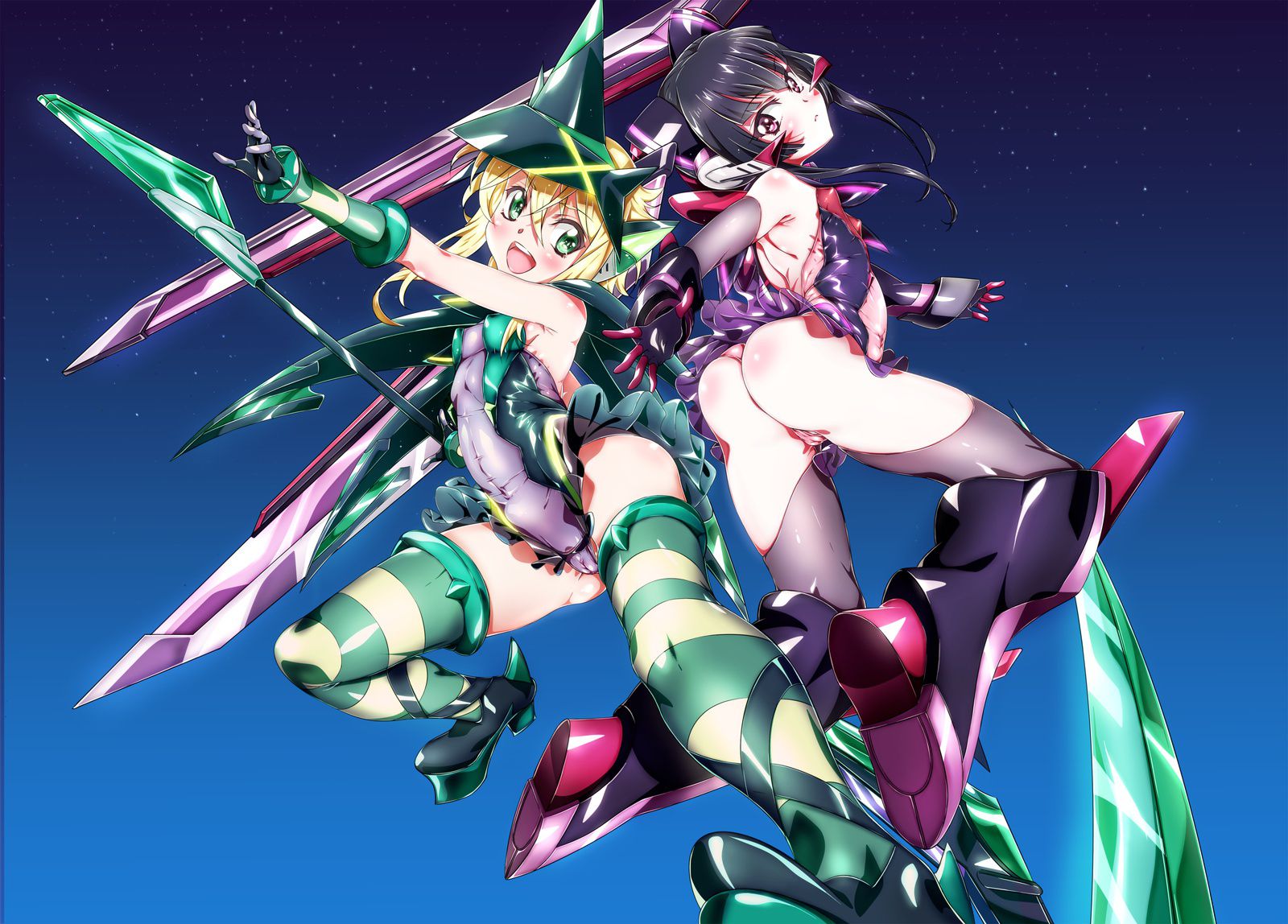 [Senki Symphogear] Milk! Erotic image of month reading tone 2