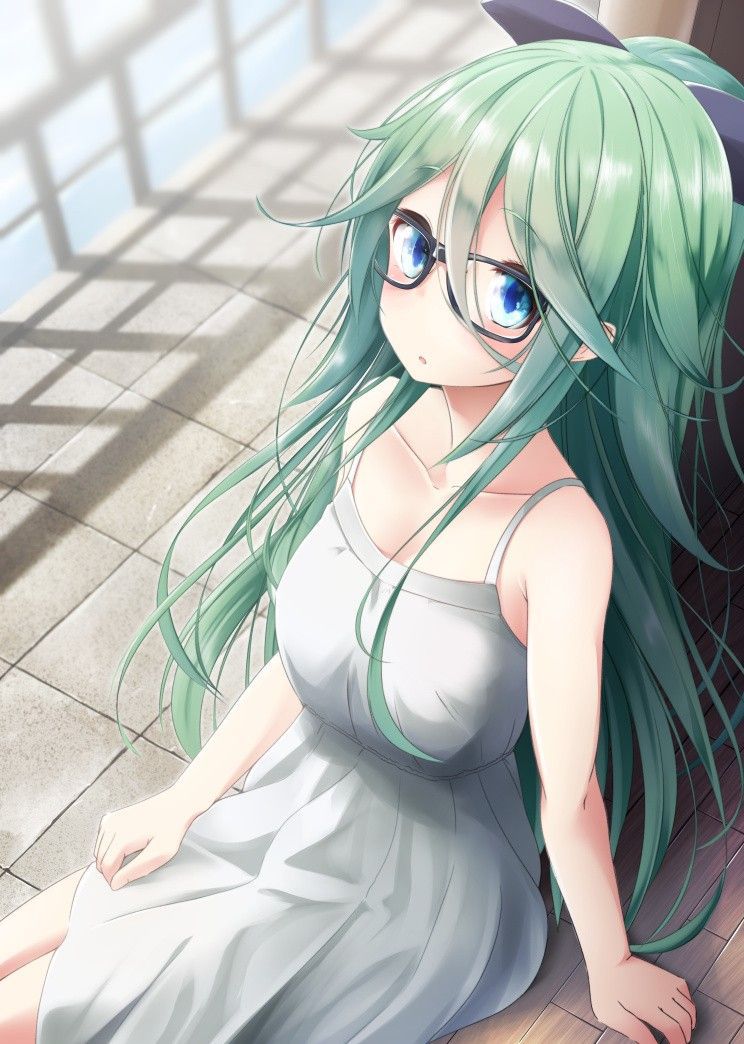 Two-dimensional erotic image feature that will prove that the glasses daughter is very cute and cute 24