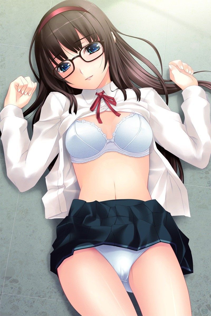 Two-dimensional erotic image feature that will prove that the glasses daughter is very cute and cute 26