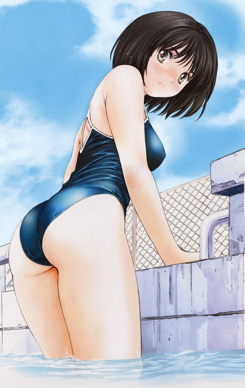 Two-dimensional erotic image feature of a Suku mizu girl who can use Sikosiko from good morning to rest 12