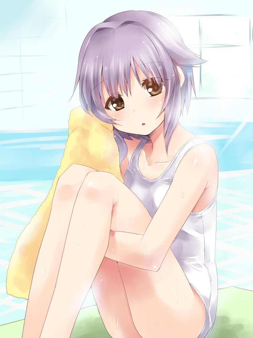 Two-dimensional erotic image feature of a Suku mizu girl who can use Sikosiko from good morning to rest 18