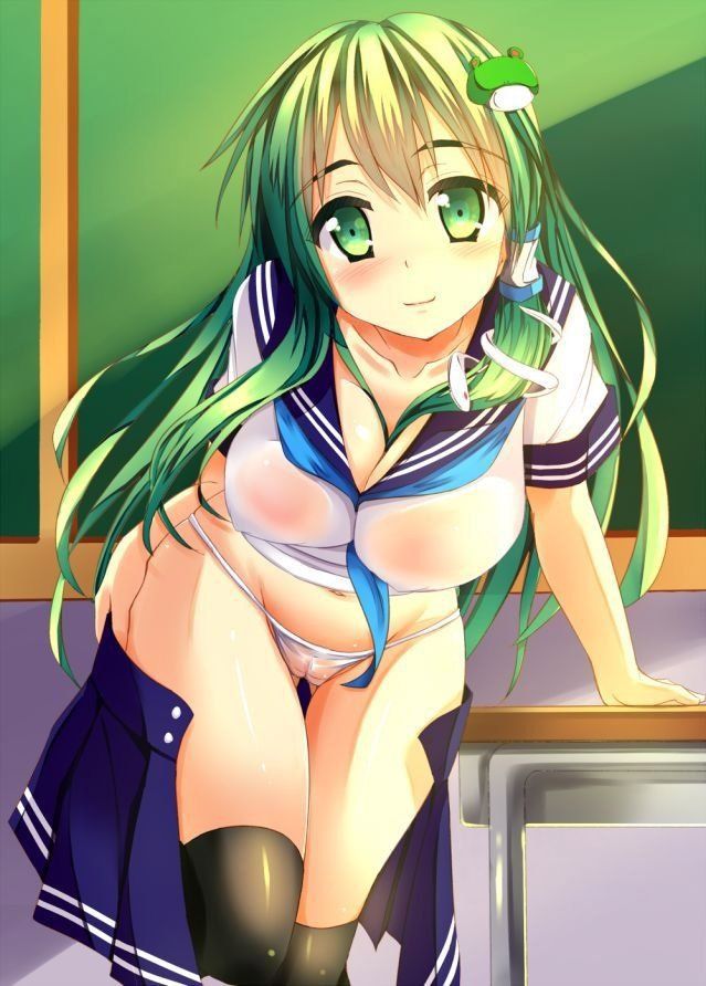 2D Erotic image summary 32 pieces of erotic images of girls in uniform and nyan nyan in school classrooms 20