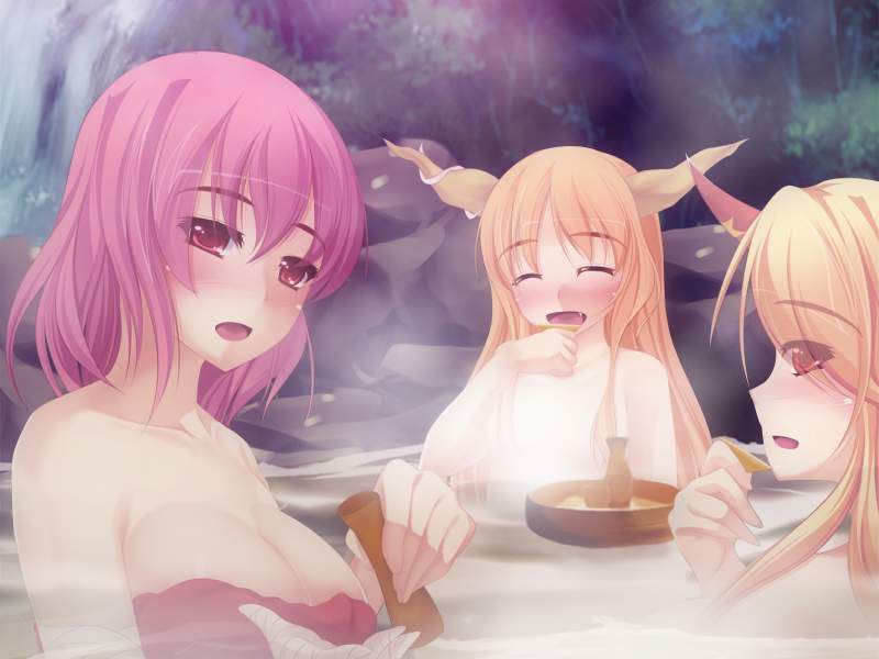 【Yuji】Secondary erotic image in which the Eastern character cultivates the british in the hot spring 44