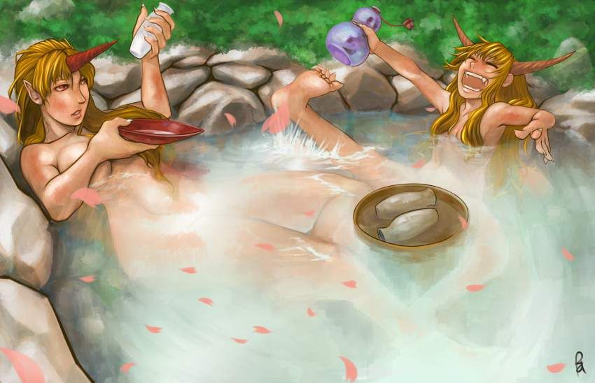 【Yuji】Secondary erotic image in which the Eastern character cultivates the british in the hot spring 5