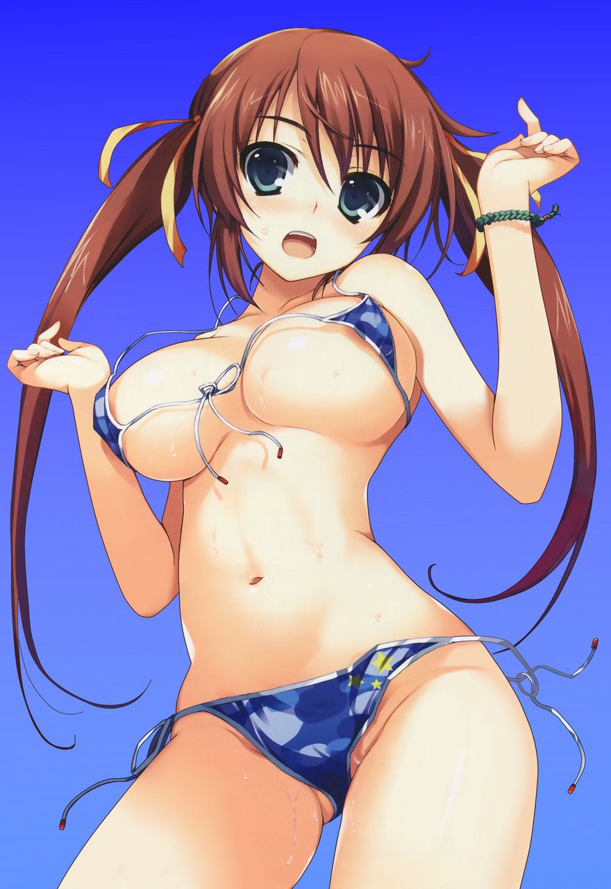 Two-dimensional erotic image for those who want to see two-dimensional erotic images of swimsuits of specially cute girls because it is New Year's Eve 16