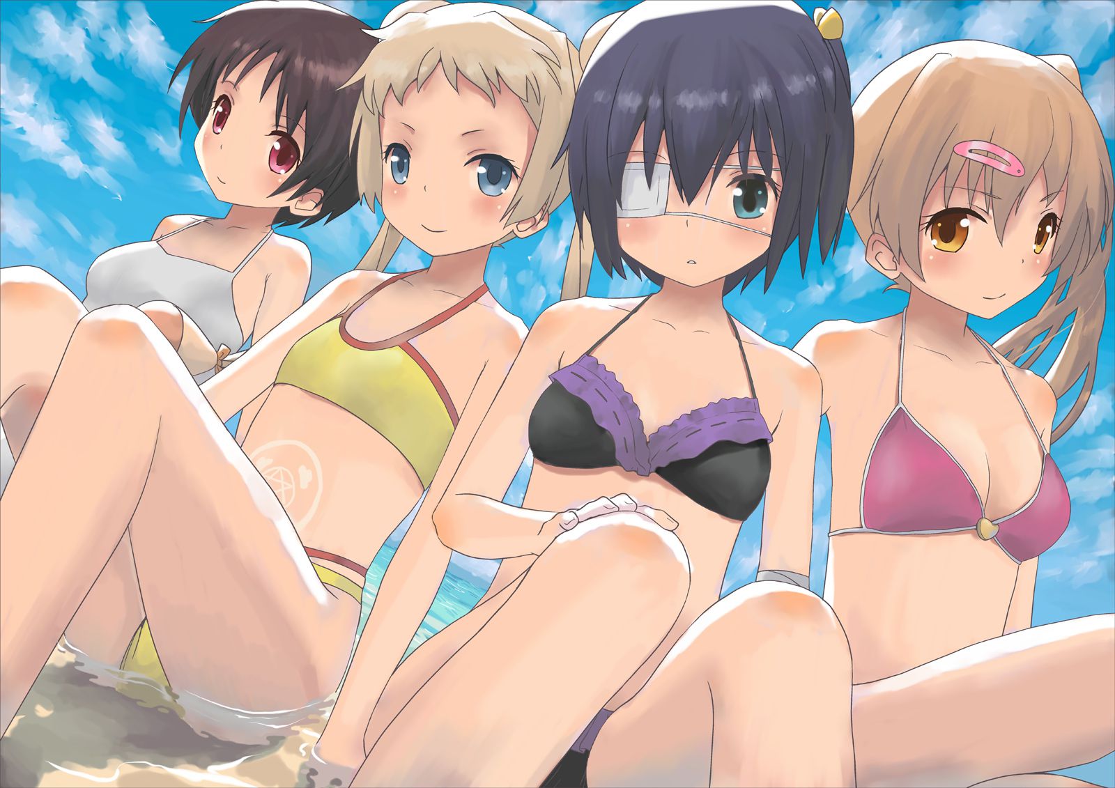 Two-dimensional erotic image for those who want to see two-dimensional erotic images of swimsuits of specially cute girls because it is New Year's Eve 36