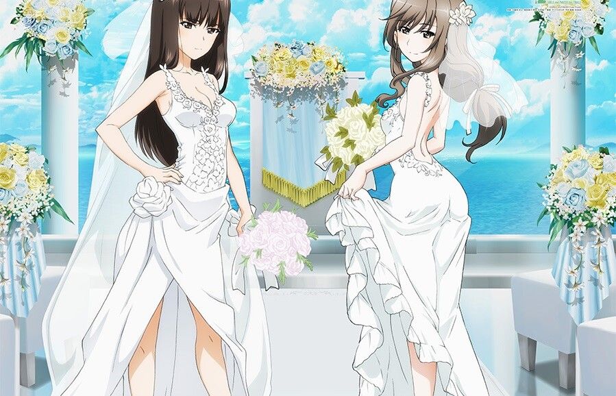 Chiyo Shimada's wedding dress from the Girls &amp;amp; Panzer family 1