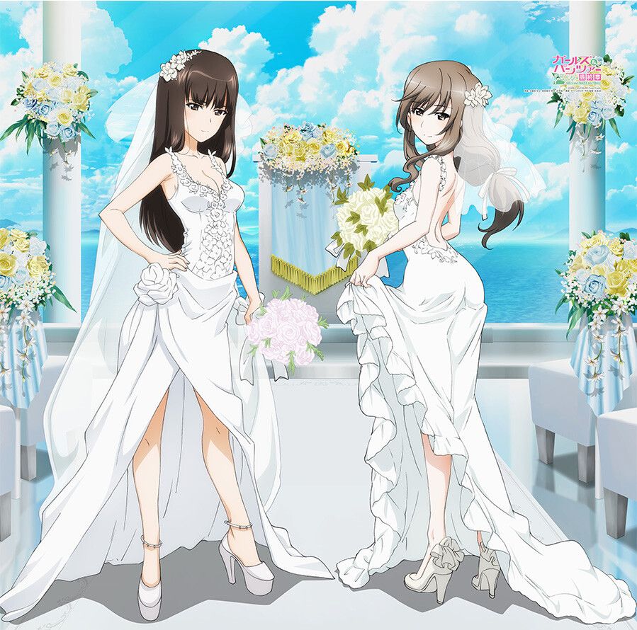 Chiyo Shimada's wedding dress from the Girls &amp;amp; Panzer family 4