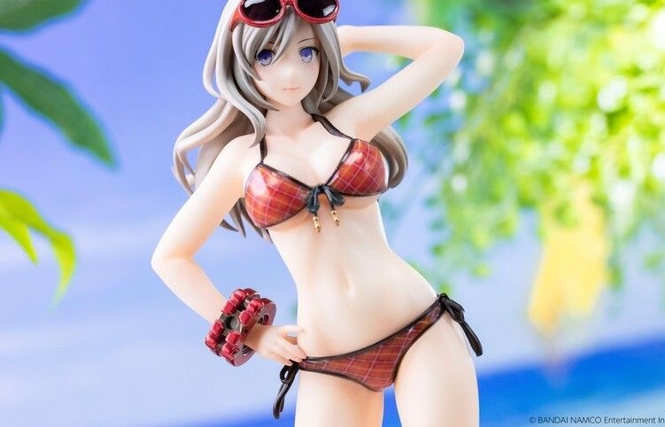 [God Eater] Arisa's erotic and erotic figure in an erotic ass swimsuit! 1