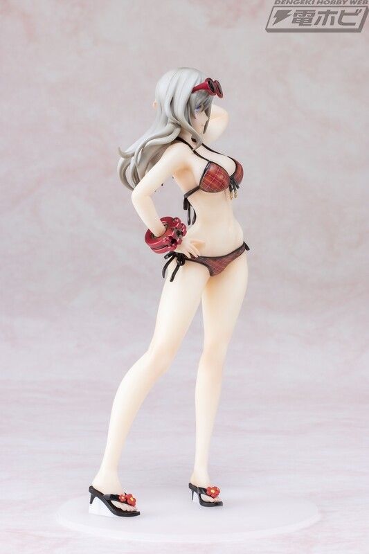 [God Eater] Arisa's erotic and erotic figure in an erotic ass swimsuit! 10