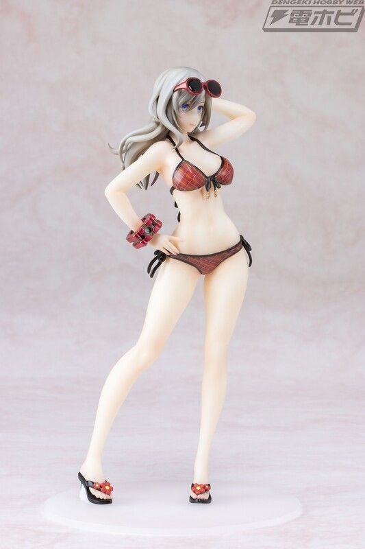 [God Eater] Arisa's erotic and erotic figure in an erotic ass swimsuit! 11