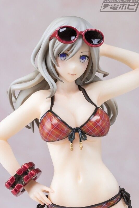 [God Eater] Arisa's erotic and erotic figure in an erotic ass swimsuit! 12