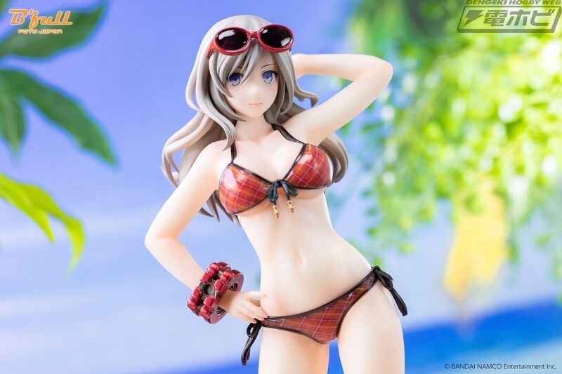 [God Eater] Arisa's erotic and erotic figure in an erotic ass swimsuit! 2