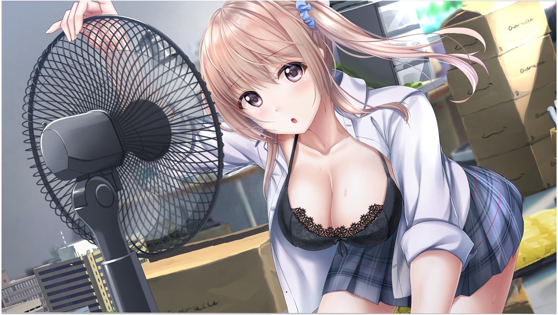 PS4 / switch version [Aikis 2] erotic event CG such as girl's skirt raise and swimsuit 11