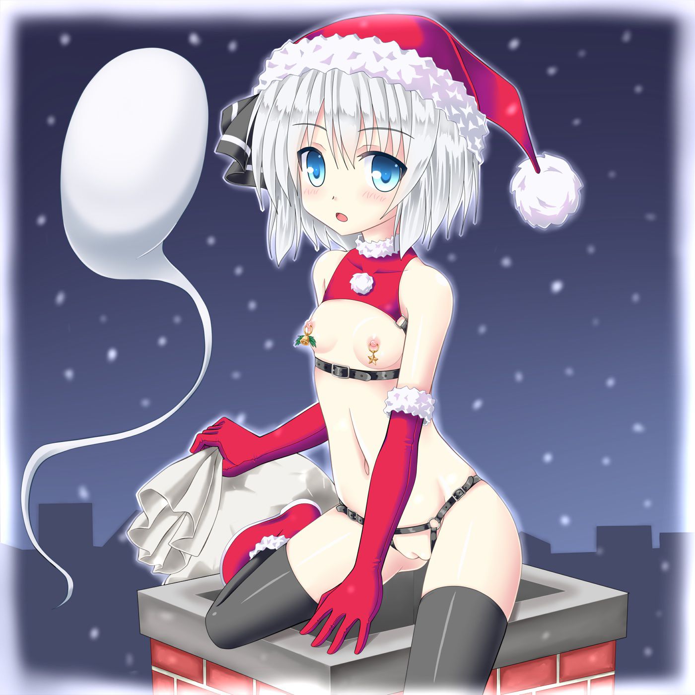 Erotic girl Santa's Christmas! Part 8 14