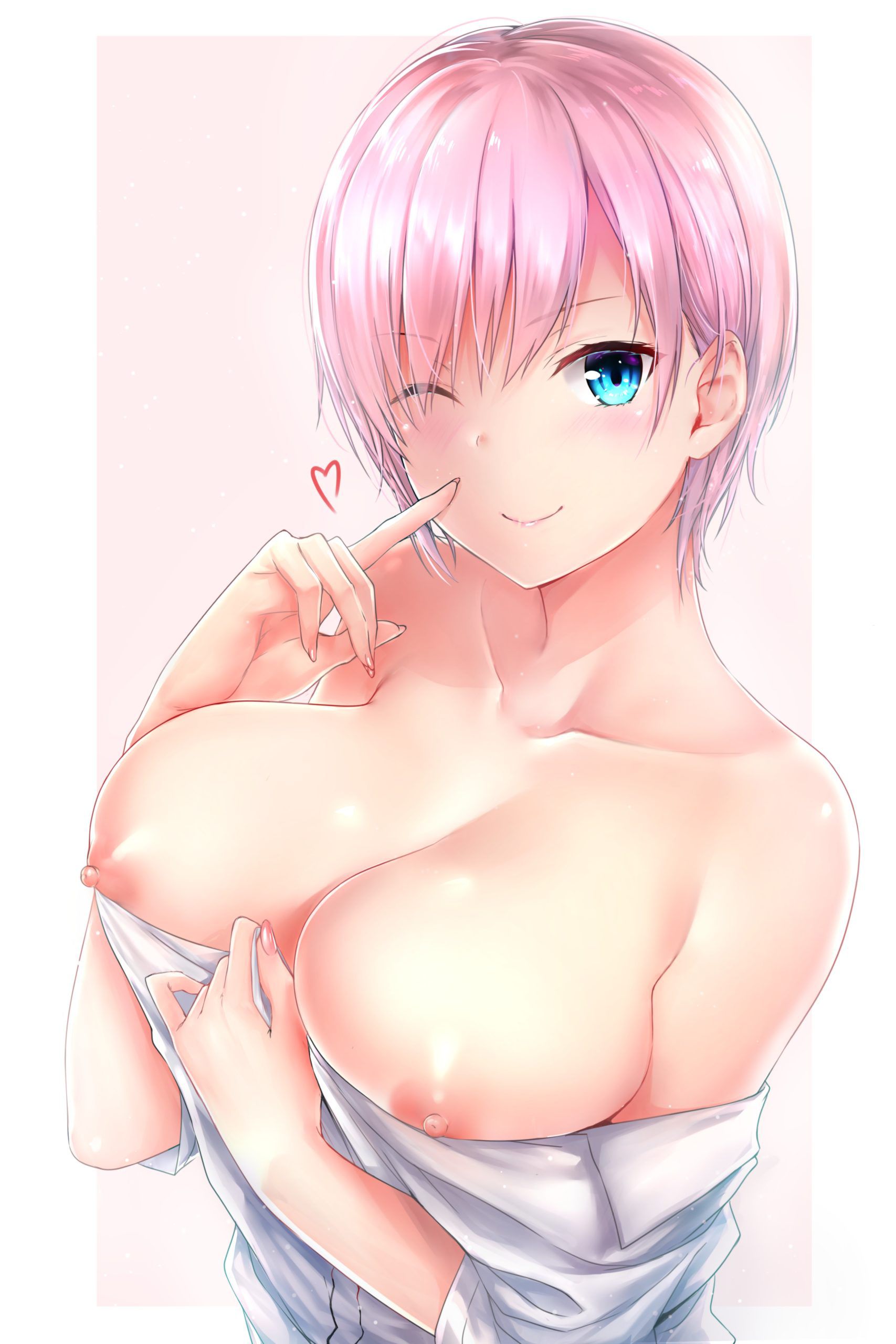 【Secondary】Erotic image of pink haired girl Part 11 4