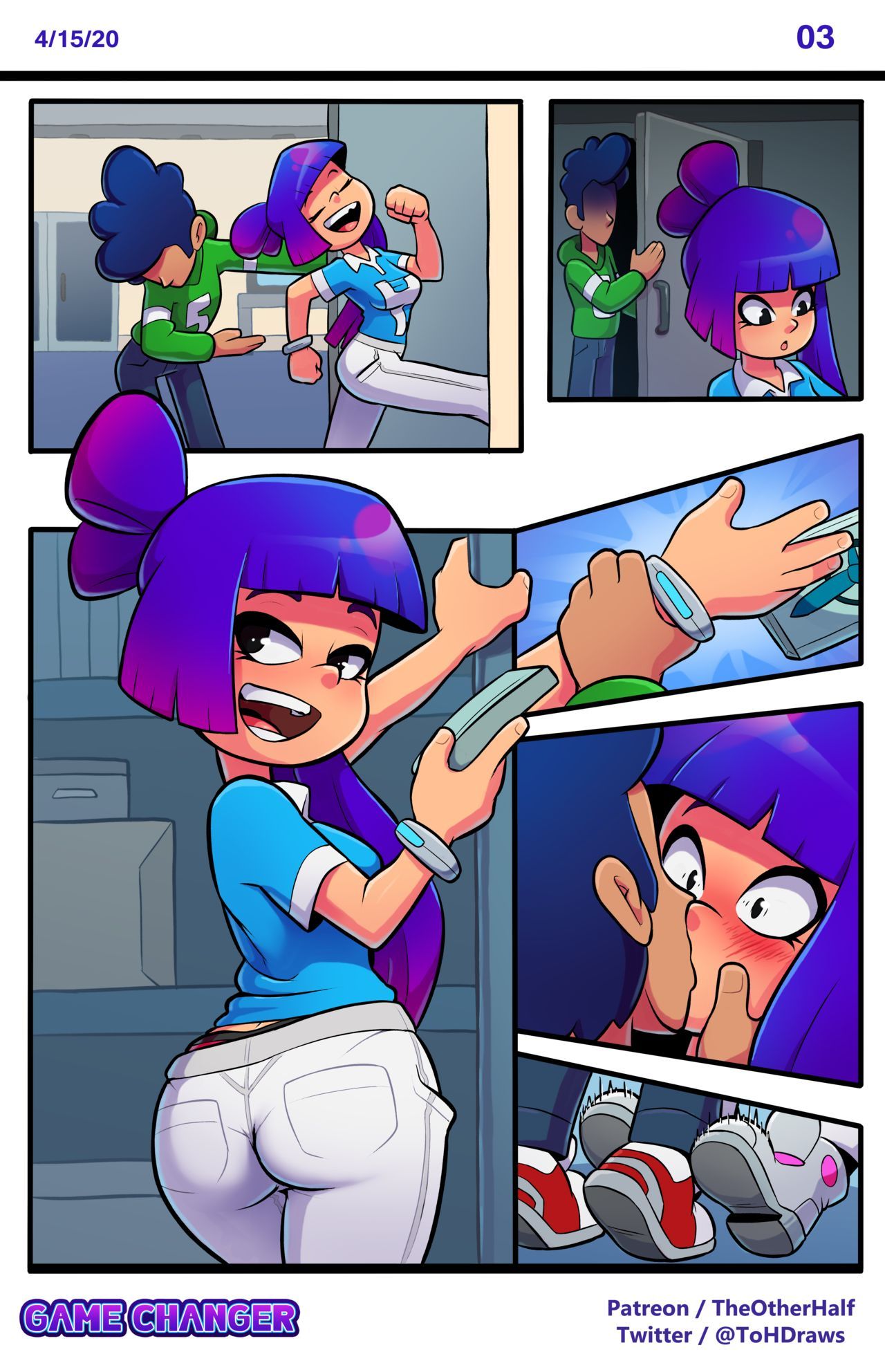 TheOtherHalf - Game Changer (Glitch Techs comic) (ongoing) 9