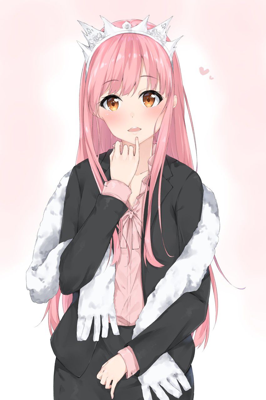 [Secondary] erotic image of "pink hair beautiful girl" that exists naturally as an anime character but has definitely not seen in reality 40
