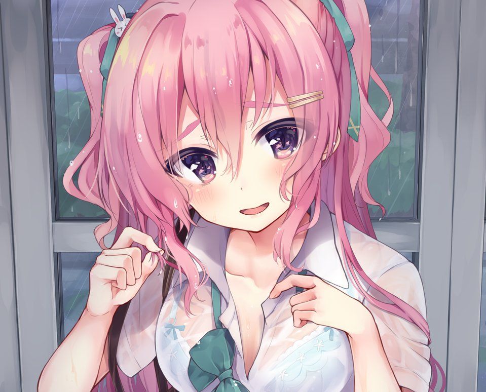 [Secondary] erotic image of "pink hair beautiful girl" that exists naturally as an anime character but has definitely not seen in reality 7