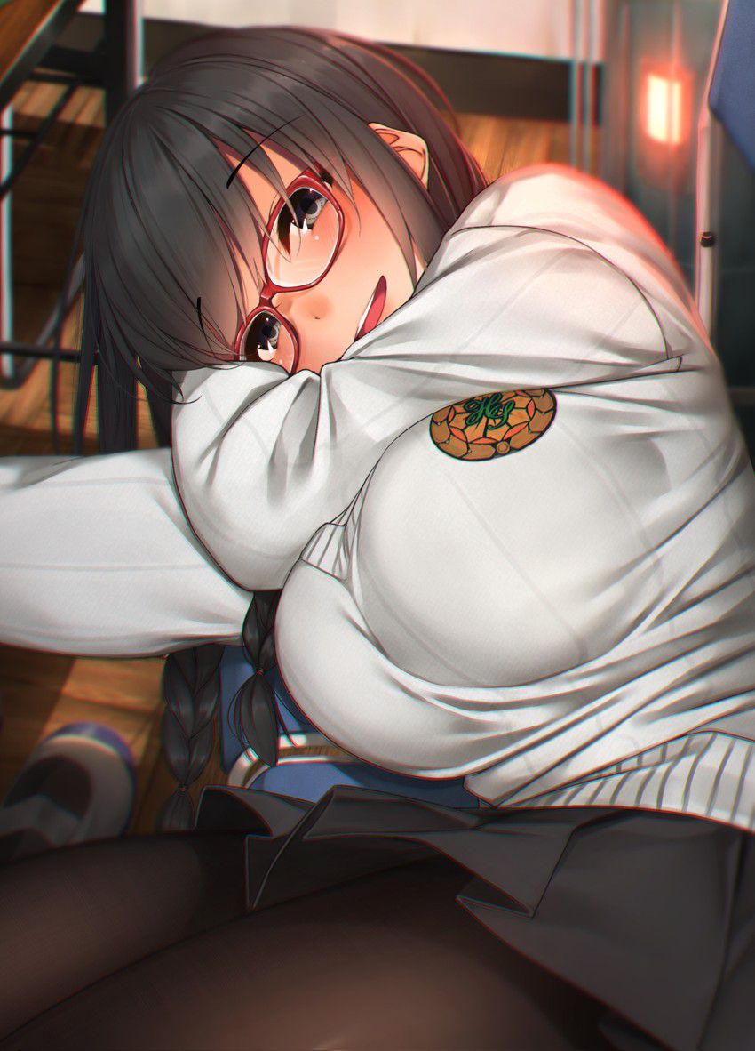 [Secondary] erotic image of "sober glasses daughter" that there are many daughters who are playing quite a bit now, different from the old days 18