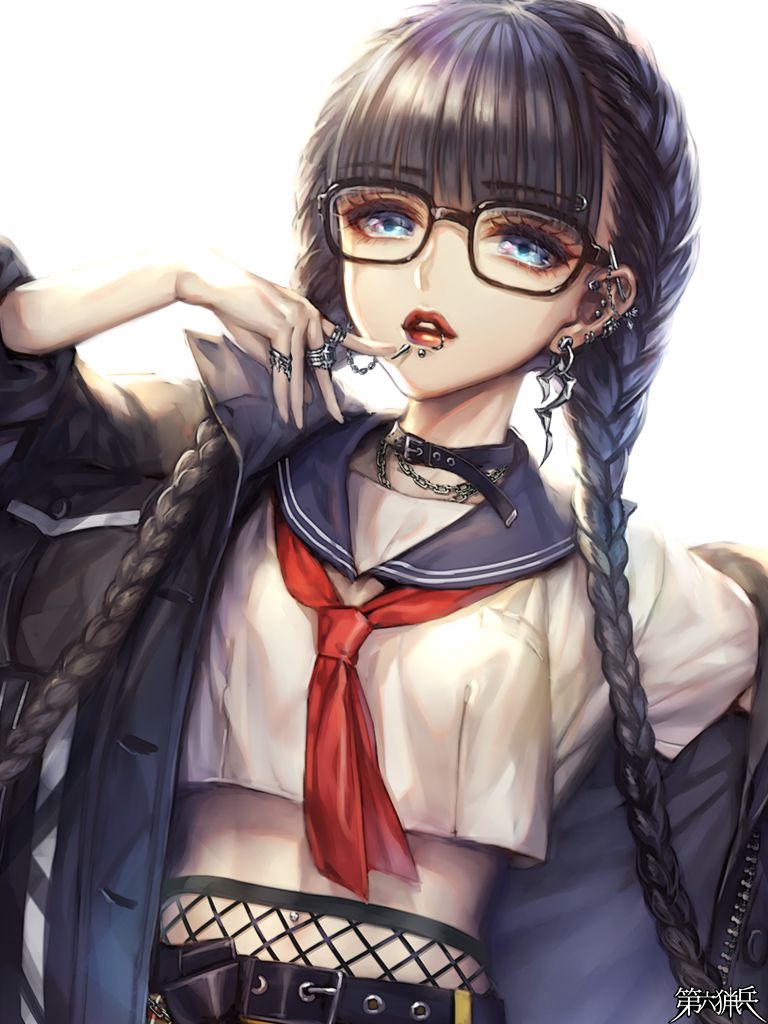 [Secondary] erotic image of "sober glasses daughter" that there are many daughters who are playing quite a bit now, different from the old days 22