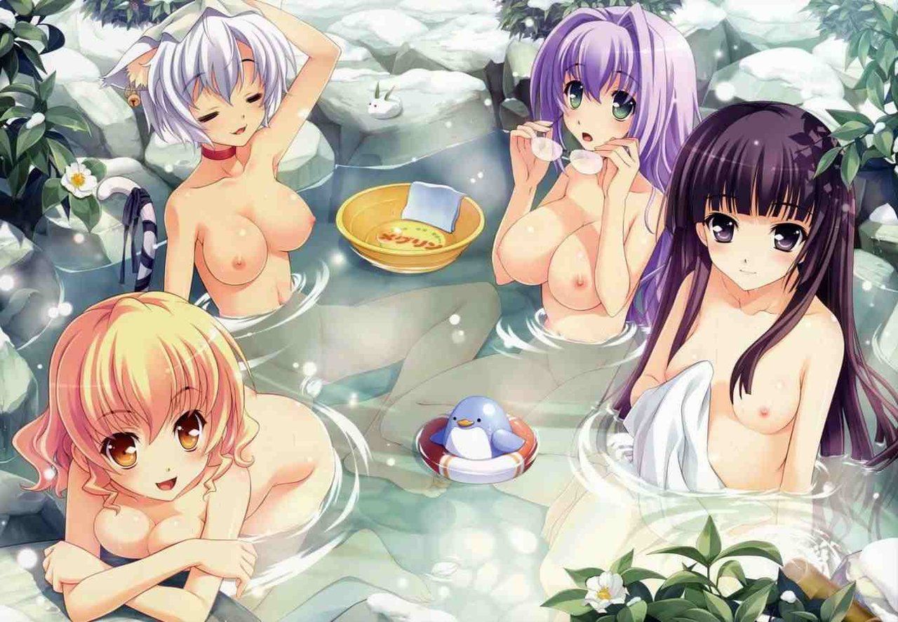 Two-dimensional erotic image that says that you can do as much as you want because you do not have to worry about winter bathing 64