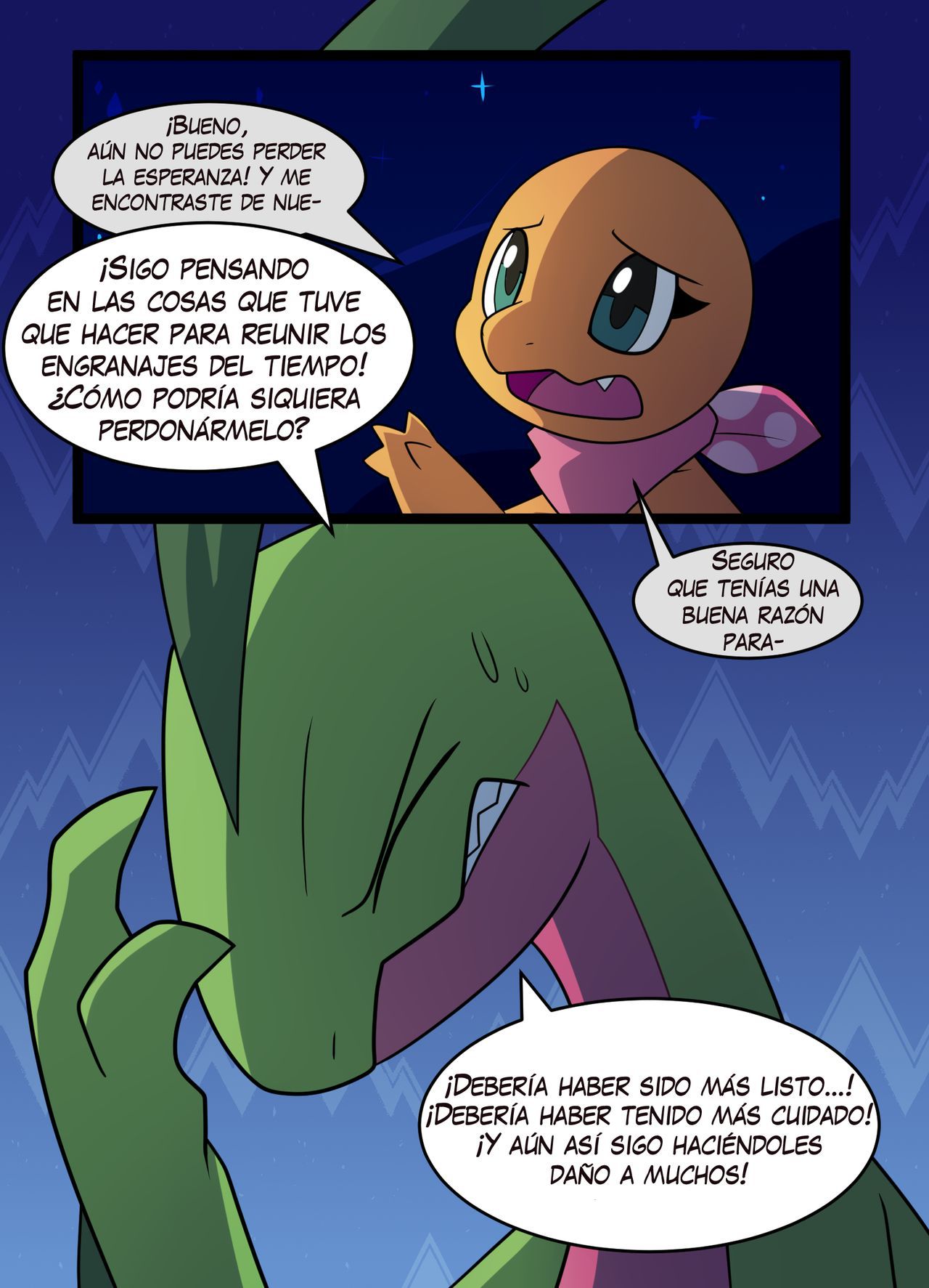 [Blitzdrachin] For A Better Future / Por un futuro mejor (Pokémon)[Spanish] 4