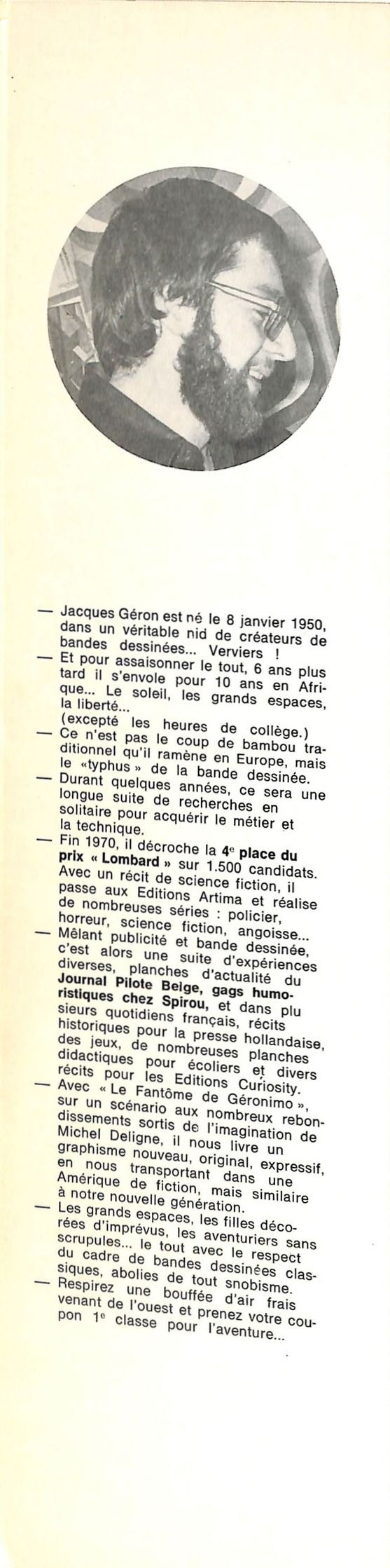 [Jacques Géron] Le Fantôme De Géronimo [French] 2