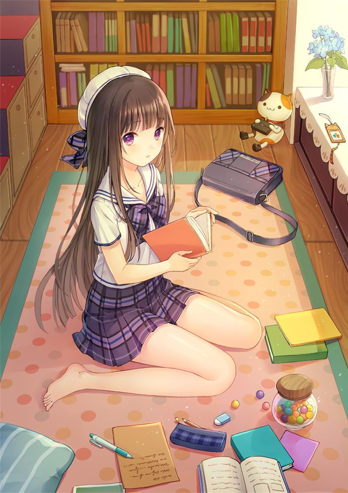 [111 pieces of intense selection] secondary image of a cute girl barefoot 15