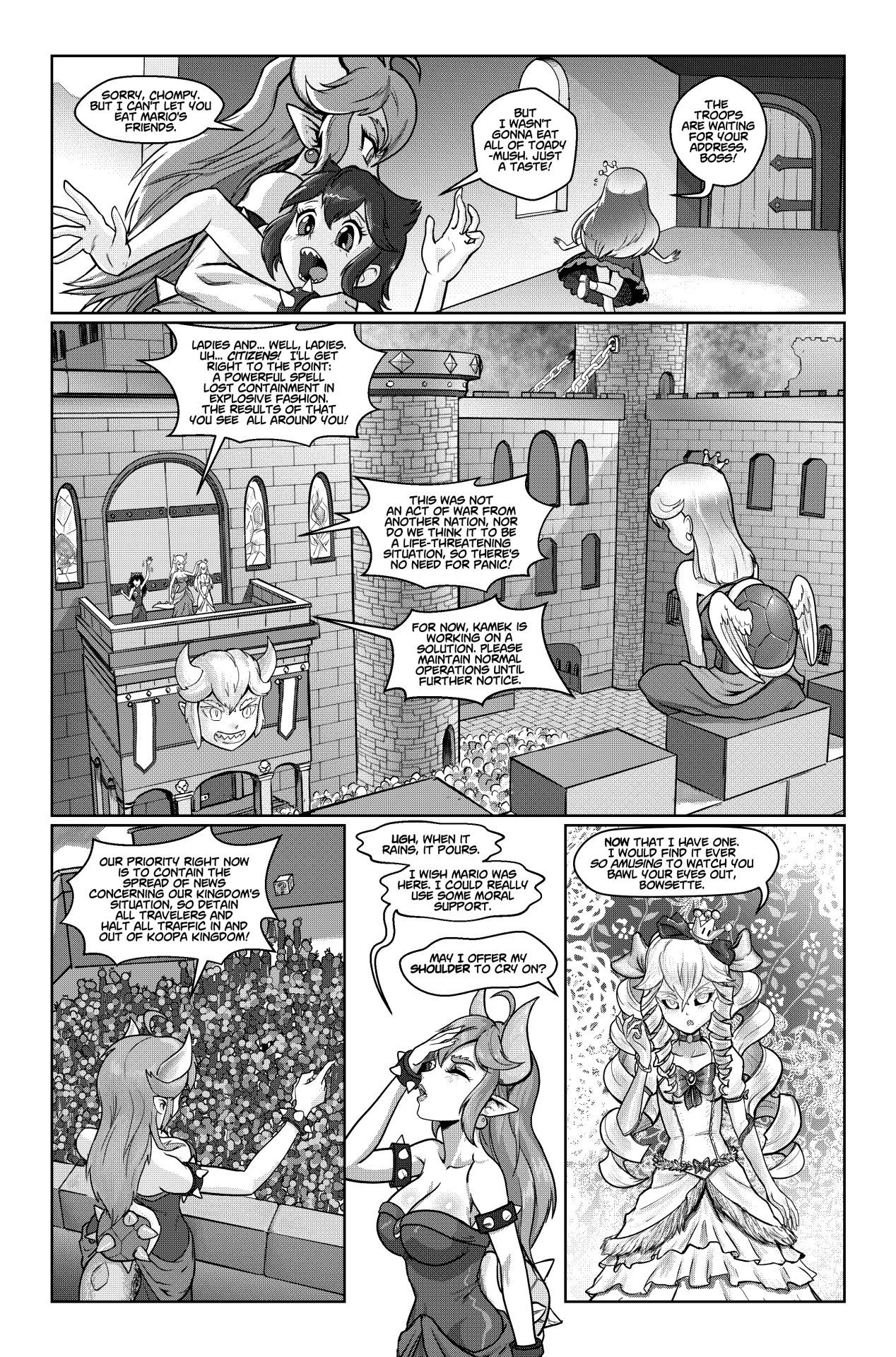 [Pencils / Tony Kuusisto] Bowsette Saga Vol.4 (ongoing) (Mario Bros.) [English] (high-res) 4