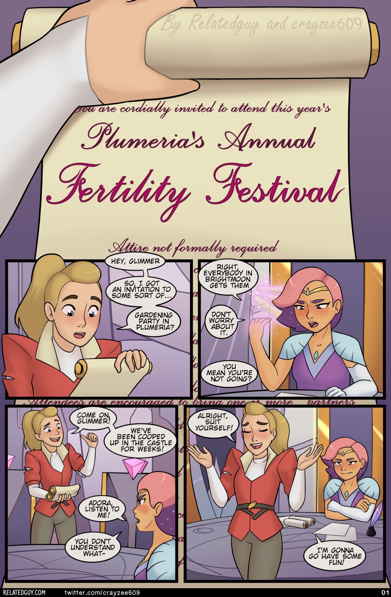 [Relatedguy] [Crayzee609] Plumera's Annual Fertility Festival WIP 1