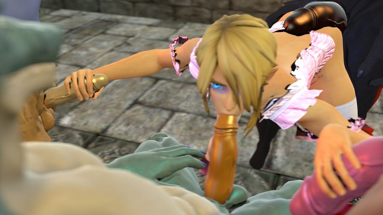 (Legend of Zelda) Link getting bang by furries 155