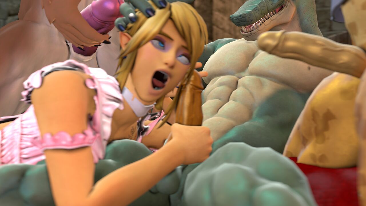 (Legend of Zelda) Link getting bang by furries 171
