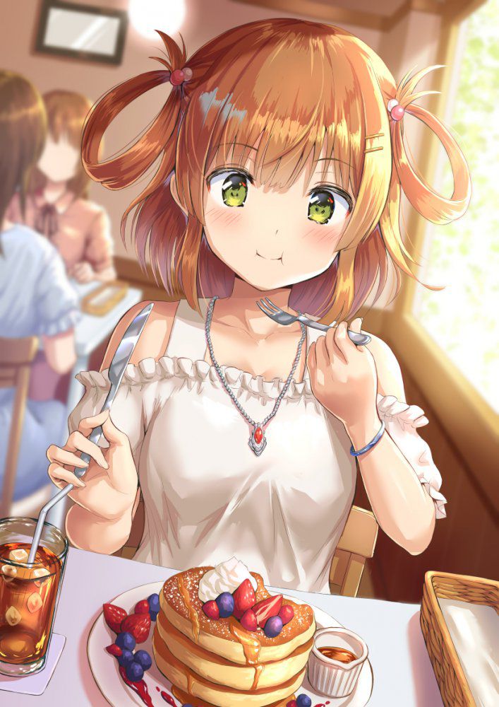 【Secondary】Image of a girl eating and drinking Part 3 2