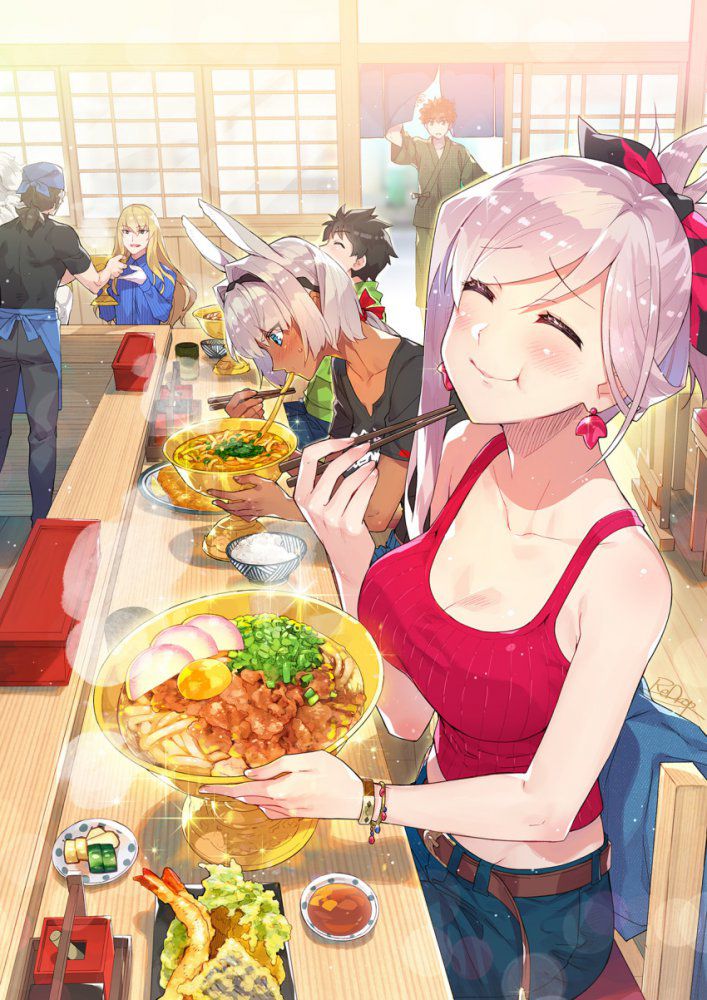 【Secondary】Image of a girl eating and drinking Part 3 24