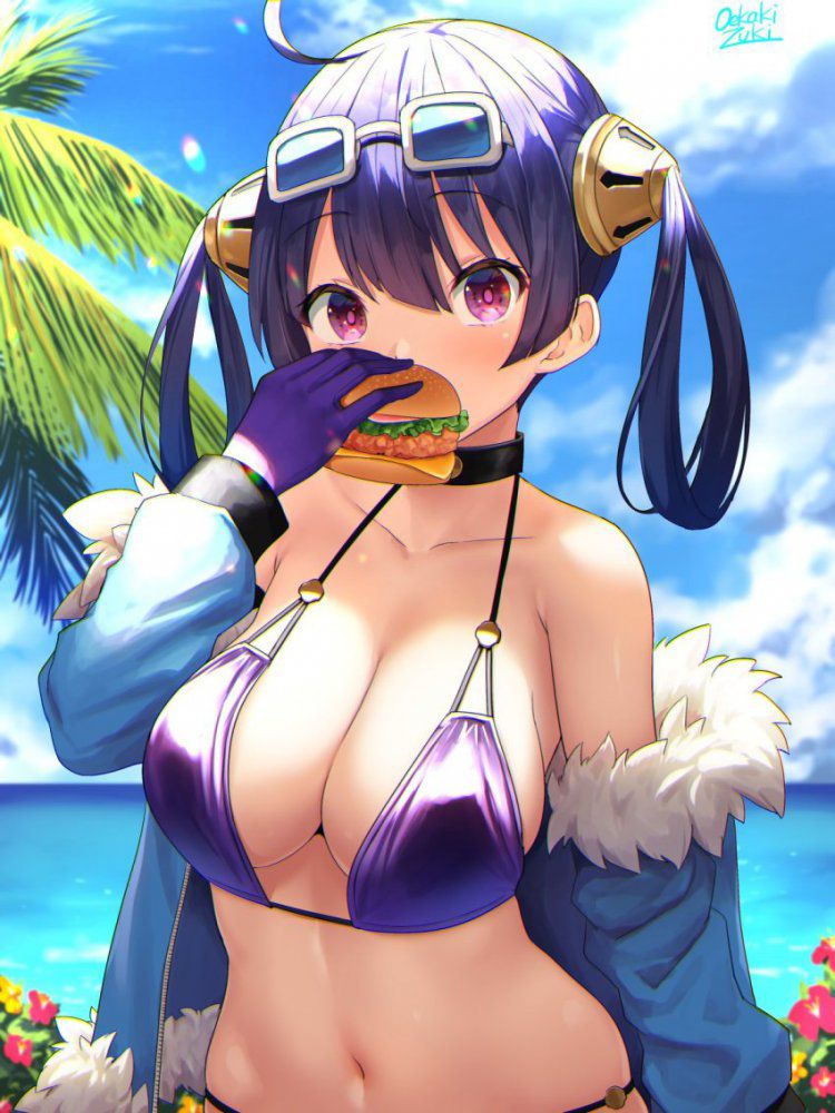 【Secondary】Image of a girl eating and drinking Part 3 25