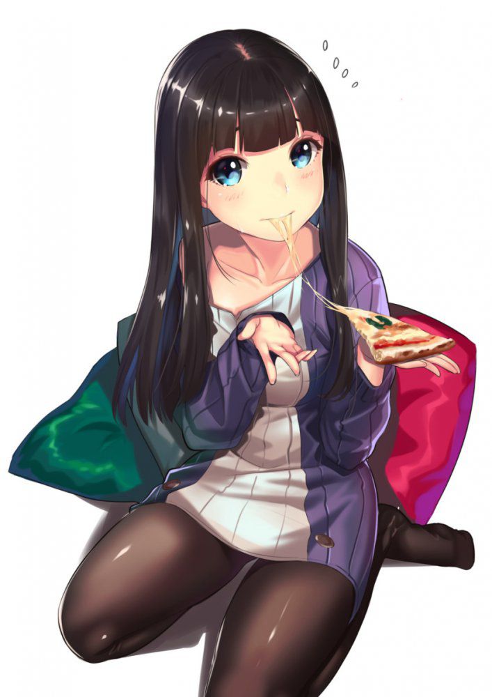 【Secondary】Image of a girl eating and drinking Part 3 34