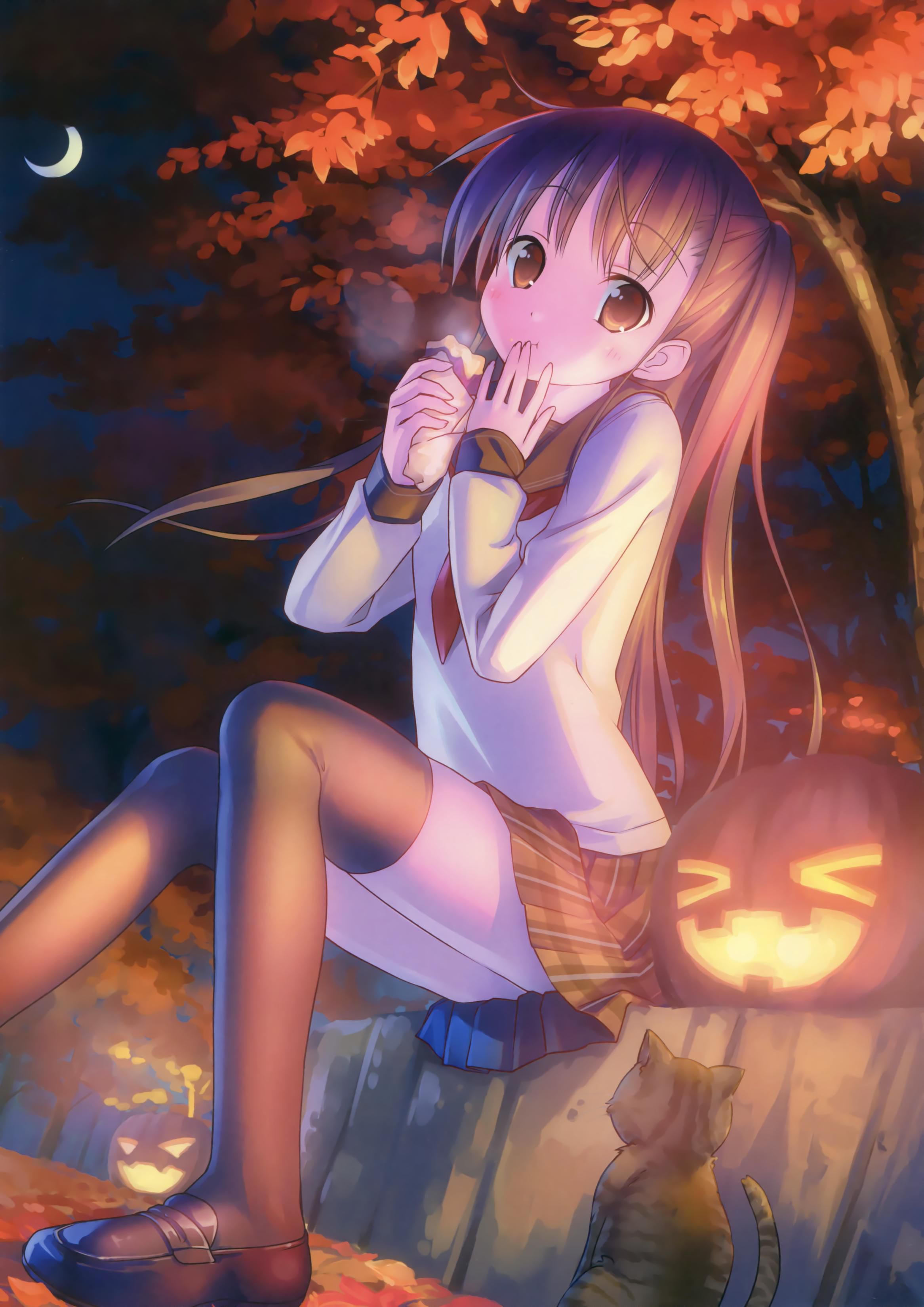 【Secondary】Image of a girl eating and drinking Part 3 46