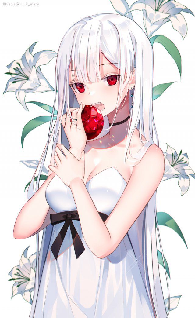 【Secondary】Image of a girl eating and drinking Part 3 9