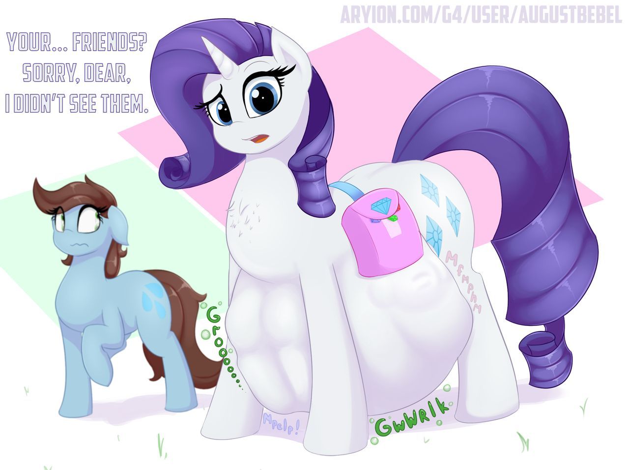 Rarity Vore Art Collection 1